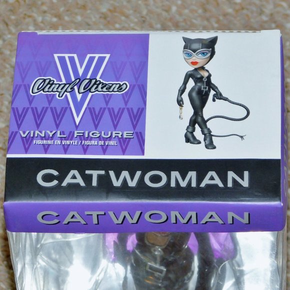2015 Funko Vinyl Sugar DC Comics Vinyl Vixens Catwoman Figure Brand New MIB - Picture 6 of 7